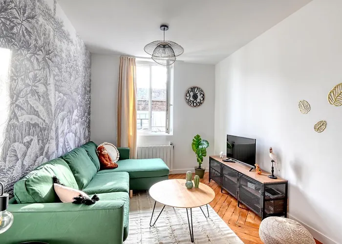 Ambiance Jungle Centre - Mylittlestay * 鲁昂